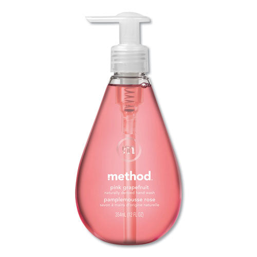 Gel Hand Wash, Waterfall, 12 Oz Pump Bottle, 6-carton