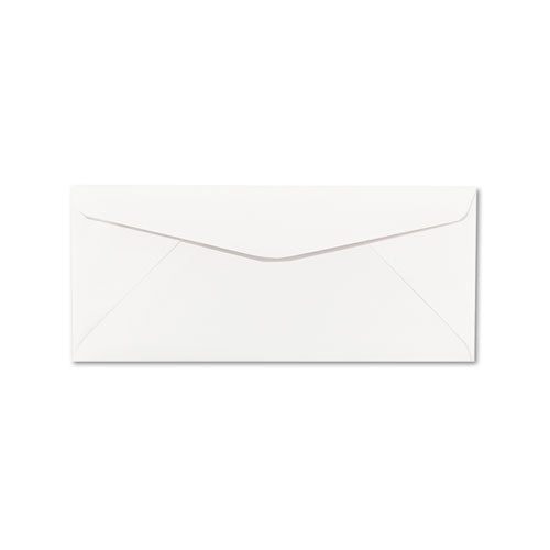 Classic Crest #10 Envelope, Commercial Flap, Gummed Closure, 4.13 X 9.5, Avon Brilliant White, 500-box
