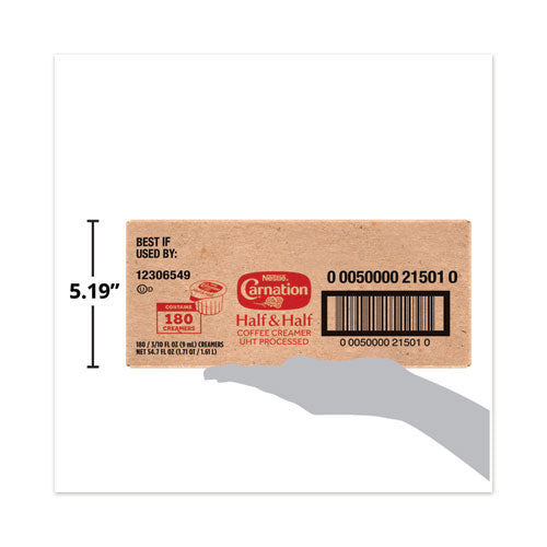 Half & Half, 0.304 Oz Cups, 180-carton
