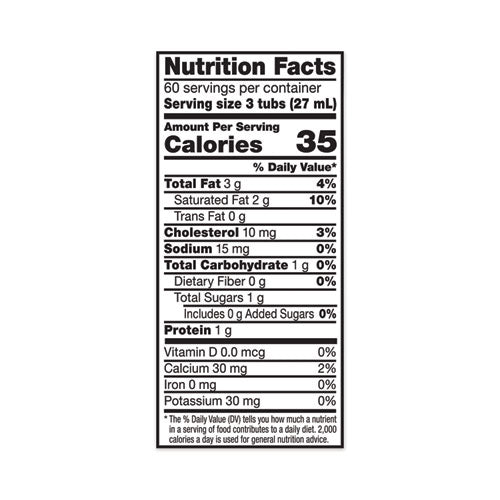 Half & Half, 0.304 Oz Cups, 180-carton