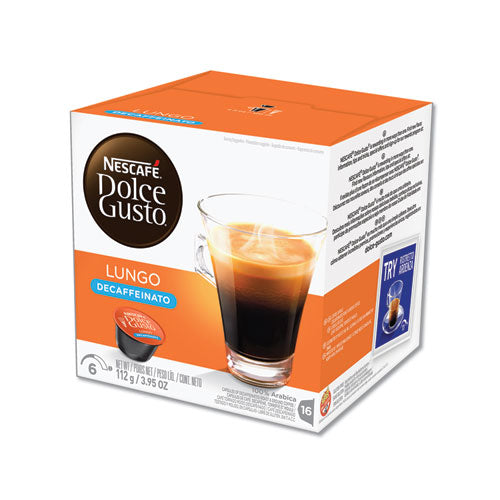 Capsules, Lungo Decaf, 48-carton
