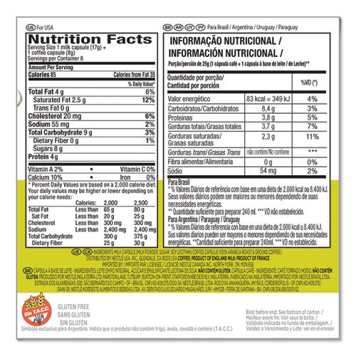 Capsules, Cappuccino, 48-carton