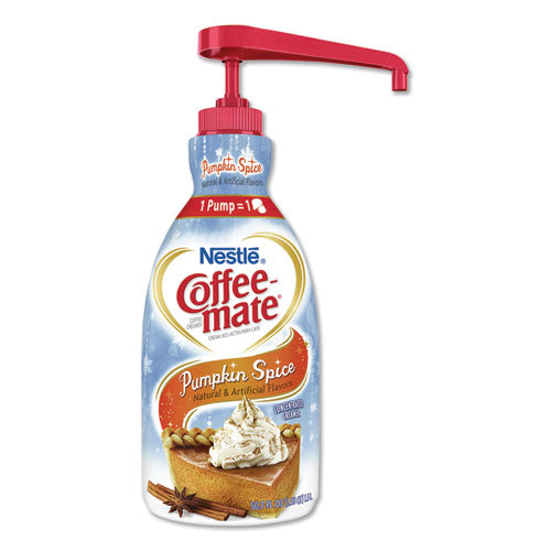 Liquid Creamer Pump Bottle, Pumpkin Spice, 1.5l Pump Bottle