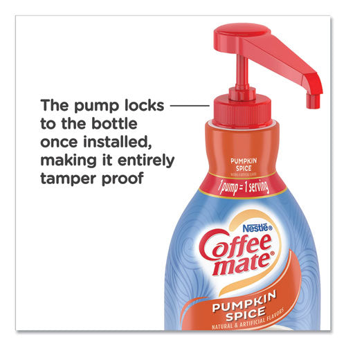Liquid Creamer Pump Bottle, Pumpkin Spice, 1.5l Pump Bottle