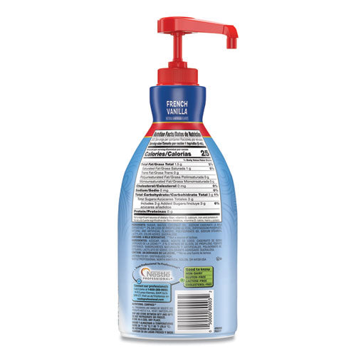 Liquid Coffee Creamer, French Vanilla, 1.5 Liter Pump Bottle, 2-carton