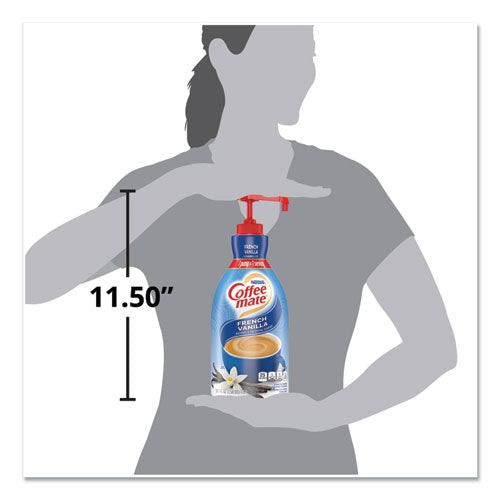 Liquid Coffee Creamer, French Vanilla, 1.5 Liter Pump Bottle, 2-carton