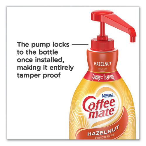 Liquid Coffee Creamer, Hazelnut, 1.5 Liter Pump Bottle, 2-carton