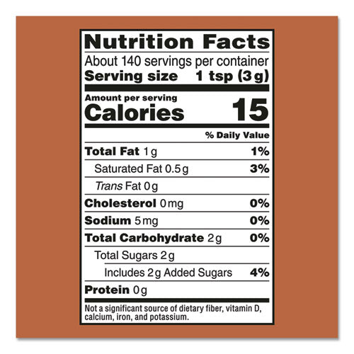 Non-dairy Powdered Creamer, Vanilla Caramel, 15 Oz Canister