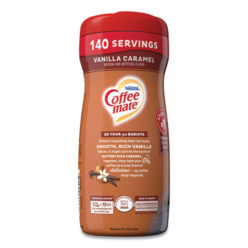 Non-dairy Powdered Creamer, Vanilla Caramel, 15 Oz Canister