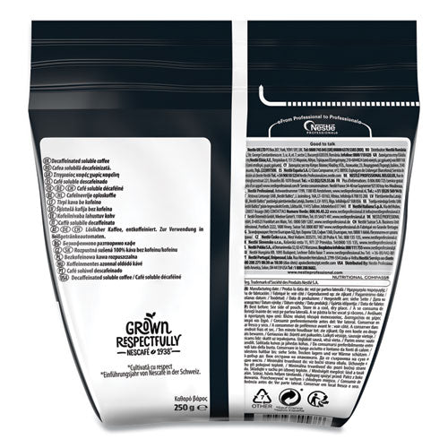Milano Decaffeinated Blend Coffee, Arabica And Robusta Blend, 8.82 Oz Bag