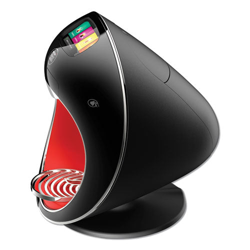 Majesto Automatic Coffee Machine, Black-red