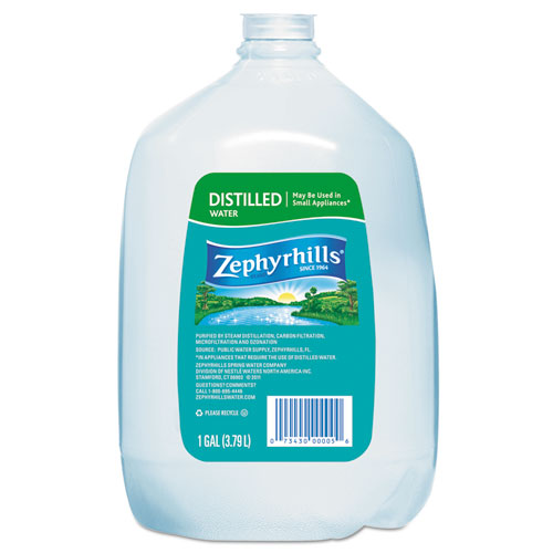 Distilled Water, 1 Gal, 6-carton