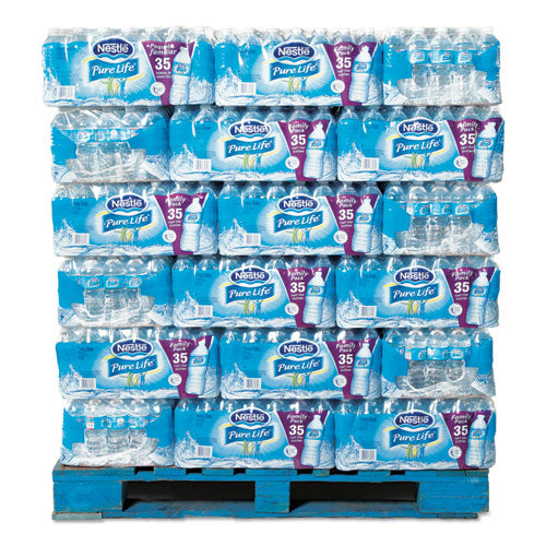 Pure Life Purified Water, 0.5 Liter Bottles, 24-carton, 78 Cartons-pallet