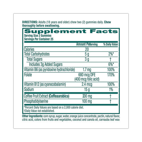 Brain Performance Plus Gummies, 50 Count