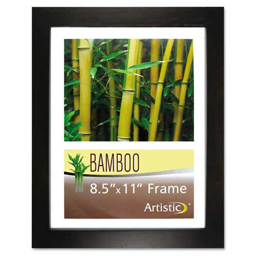 Bamboo Frame, 8 1-2 X 11, Black