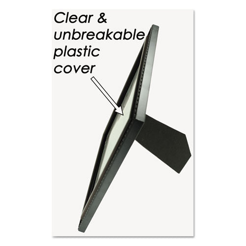 Executive Document Frame, Plastic, 8 X 10, Black-mahogany