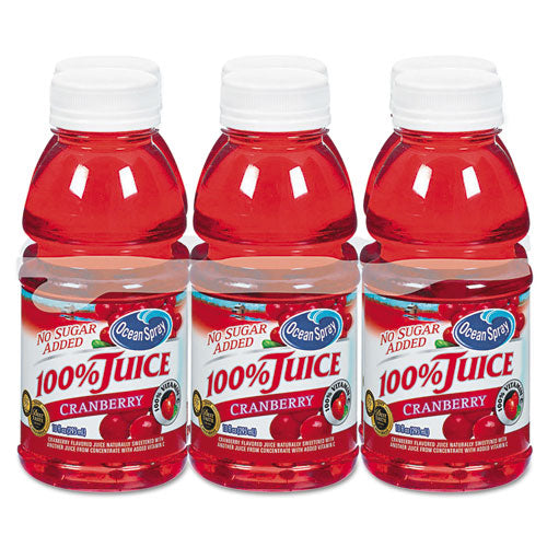 100% Juice, Cranberry, 10oz Bottle, 6-pack