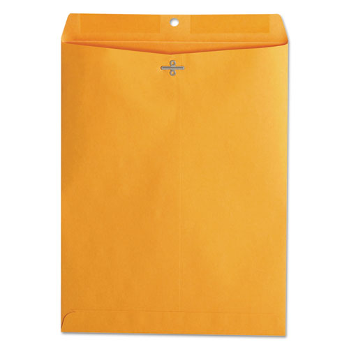 Clasp Envelope, #97, Square Flap, Clasp-gummed Closure, 10 X 13, Brown Kraft, 100-box