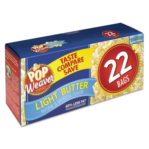 Microwave Popcorn, Extra Butter, 2.5 Oz Bag, 22-box