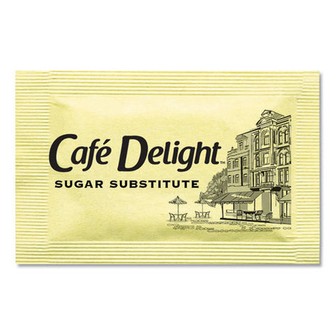 Yellow Sweetener Packets, 0.08 G Packet, 2000 Packets-box