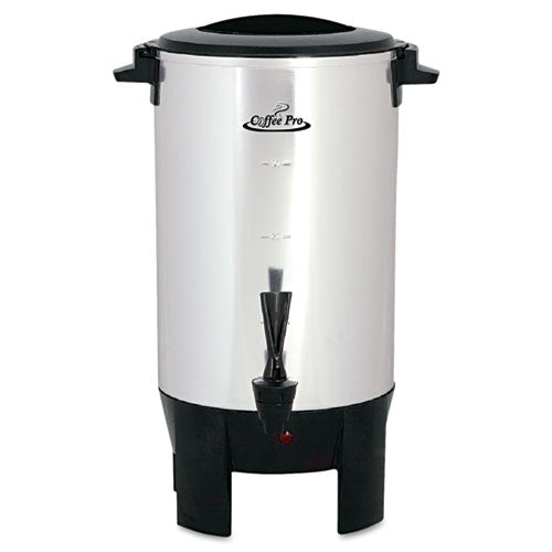 30-cup Percolating Urn, Stainless Steel