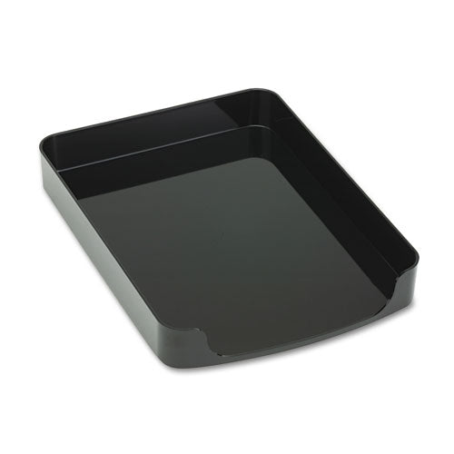 2200 Series Front-loading Desk Tray, 1 Section, Letter Size Files, 10.25" X 13.63" X 2", Black