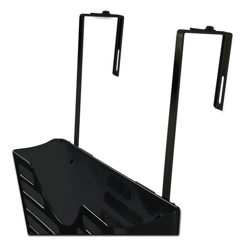Filing System W-hanger Set, 3 Pockets, Letter, 28 X 13 1-2 X 4 3-4, Charcoal
