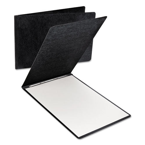 Pressboard Report Cover, 8. 1-2", 2 Prong Fastener, 11 X 17, 3" Capacity, Black