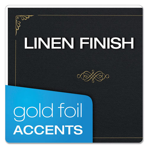 Certificate Holder, 11 1-4 X 8 3-4, Black, 5-pack