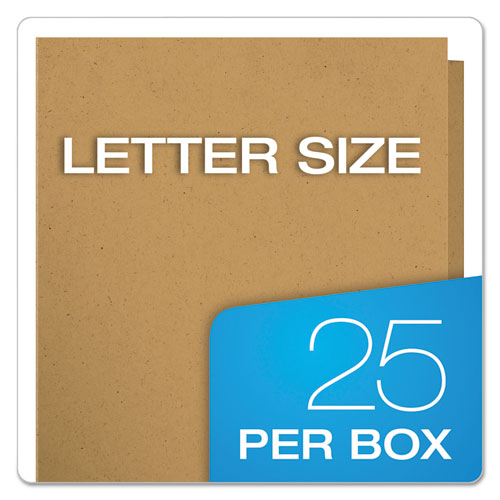 Earthwise By Oxford 100% Recycled Paper Twin-pocket Portfolio, Natural