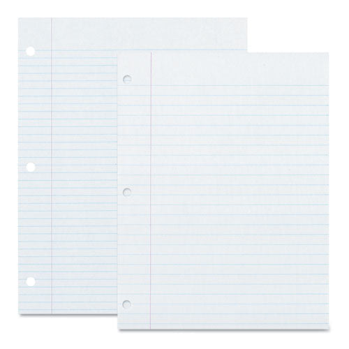 Ecology Filler Paper, 3-hole, 8 X 10.5, Wide-legal Rule, 150-pack