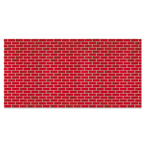 Fadeless Designs Bulletin Board Paper, Brick, 48" X 50 Ft.