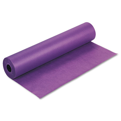 Rainbow Duo-finish Colored Kraft Paper, 35lb, 36" X 1000ft, Purple