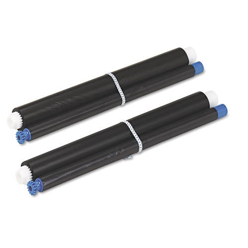 Kx-fa91 Film Roll Refill, 80 Page-yield, Black, 2 Rolls-box