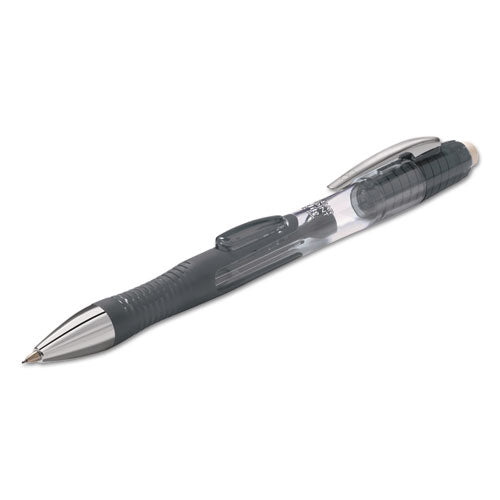 Clearpoint Elite Mechanical Pencils, 0.5 Mm, Hb (#2), Black Lead, Black Barrel, 2-pack