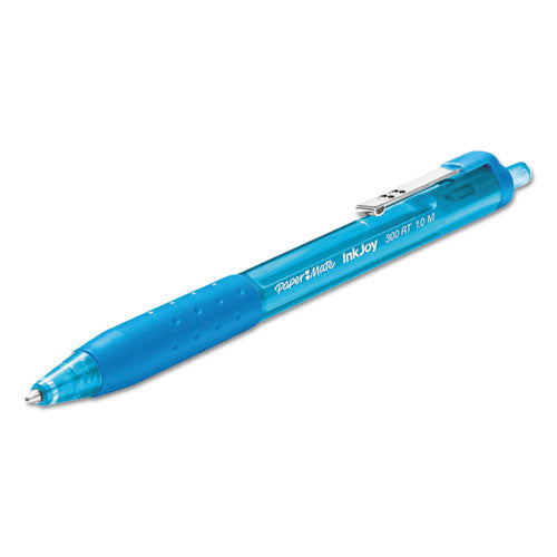 Inkjoy 300 Rt Retractable Ballpoint Pen, 1mm, Assorted Ink-barrel, 8-pack