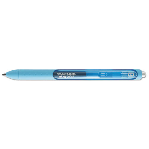 Inkjoy Retractable Gel Pen, Medium 0.7mm, Assorted Ink-barrel, 20-pack