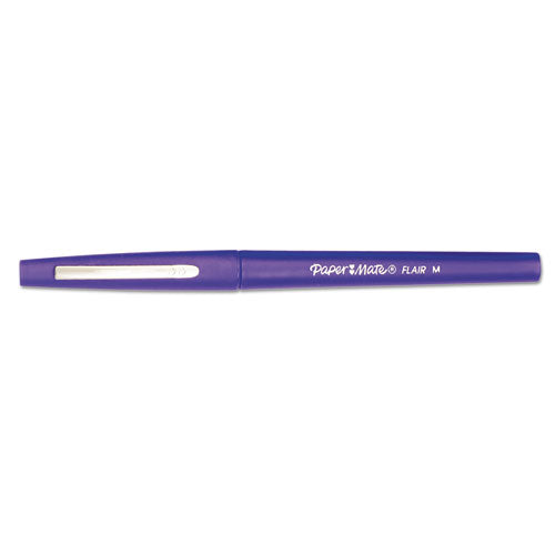 Limited Edition Point Guard Flair Stick Porous Point Pen, Medium 0.7mm, Tropical Ink-barrel, 24-set