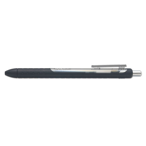 Inkjoy Retractable Gel Pen, Medium 0.7mm, Black Ink-barrel, 36-pack
