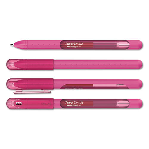 Inkjoy Stick Gel Pen, Medium 0.7 Mm, Assorted Ink-barrel, 14-pack