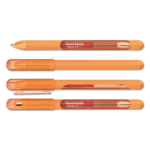 Inkjoy Stick Gel Pen, Medium 0.7 Mm, Assorted Ink-barrel, 14-pack