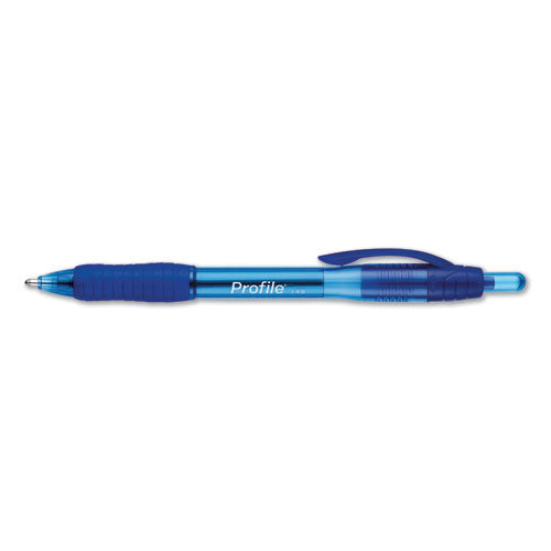 Profile Retractable Ballpoint Pen, Bold 1.4 Mm, Blue Ink-barrel, 36-pack