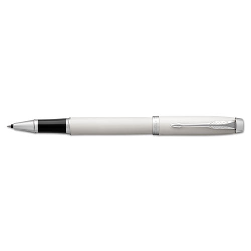 Im Stick Roller Ball Pen Gift Box, 0.7mm, Black Ink, Brushed Metallic Barrel