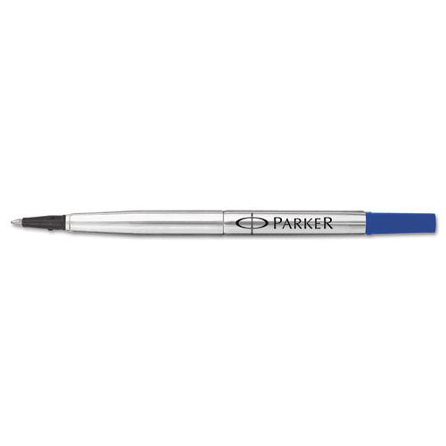 Refill For Parker Roller Ball Pens, Fine Point, Black Ink