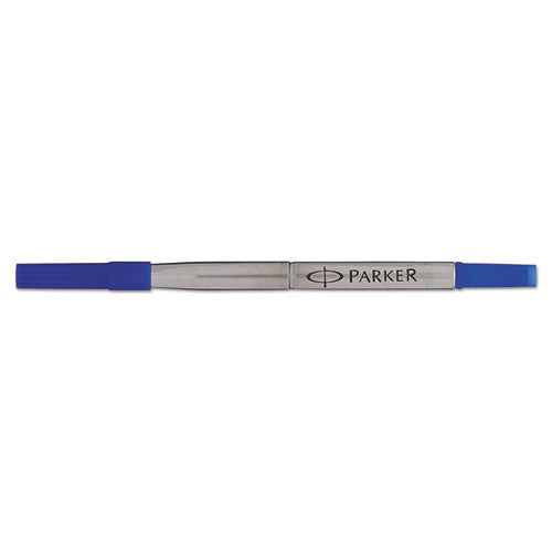 Refill For Parker Roller Ball Pens, Fine Point, Blue Ink