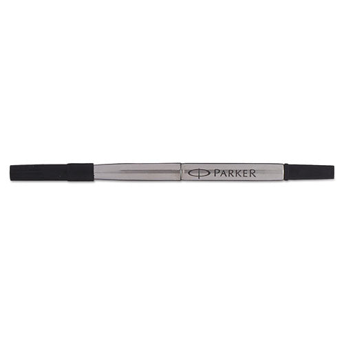 Refill For Parker Roller Ball Pens, Medium Point, Black Ink