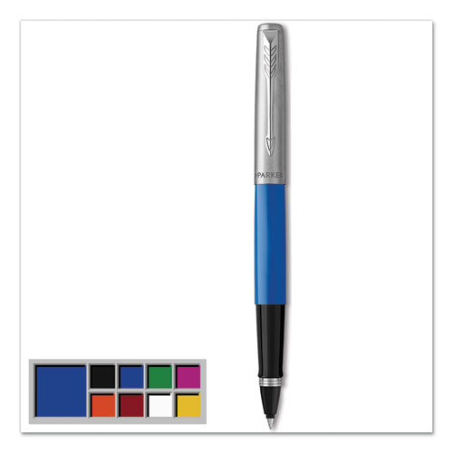 Jotter Originals Rollerball Pen, Fine 0.5 Mm, Black Ink-blue Barrel