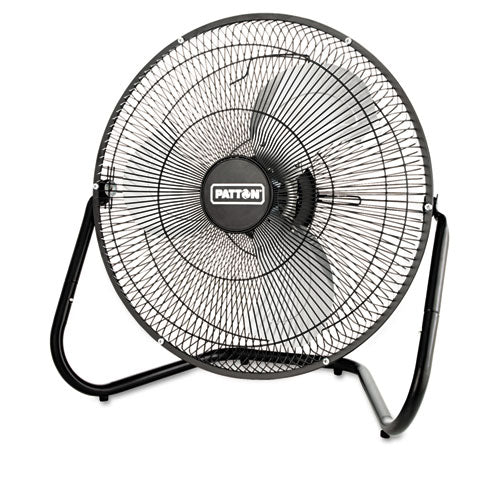 High Velocity Fan, Three-speed, Black, 24 1-2"w X 8 5-8"h