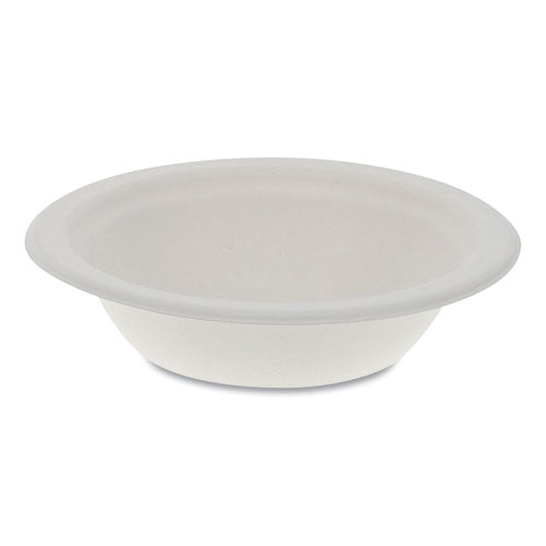 Earthchoice Compostable Fiber-blend Bagasse Dinnerware, Bowl, 6.38 Diameter, 12 Oz, Natural, 1,000-carton