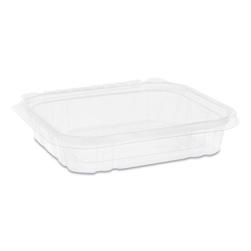 Earthchoice Tamper Evident Deli Container, 16 Oz, 7.25 X 6.38 X 1, 1-compartment, Clear, 240-carton